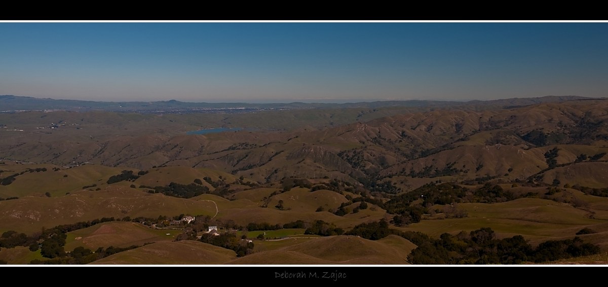 The Sierra Snow Capped Mountains in the East