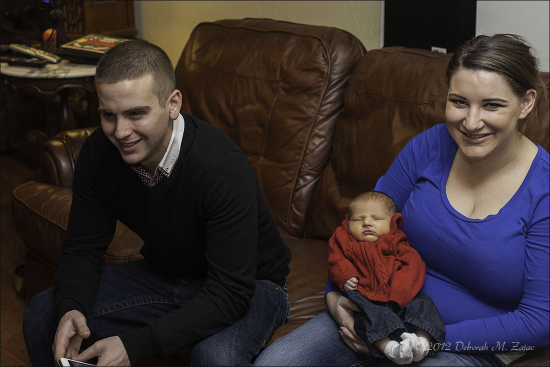 John Allie and Jaxon Christmas 2012