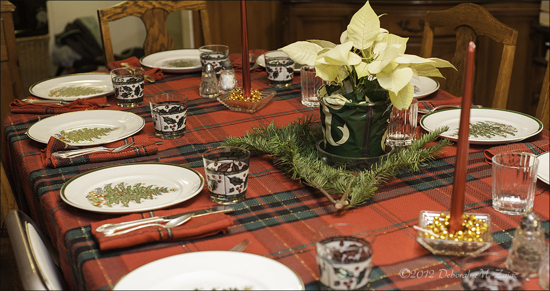 Marilyn's Christmas Table