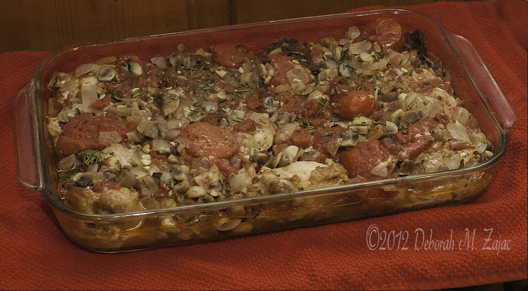 Marilyn's Chicken Cacciatore