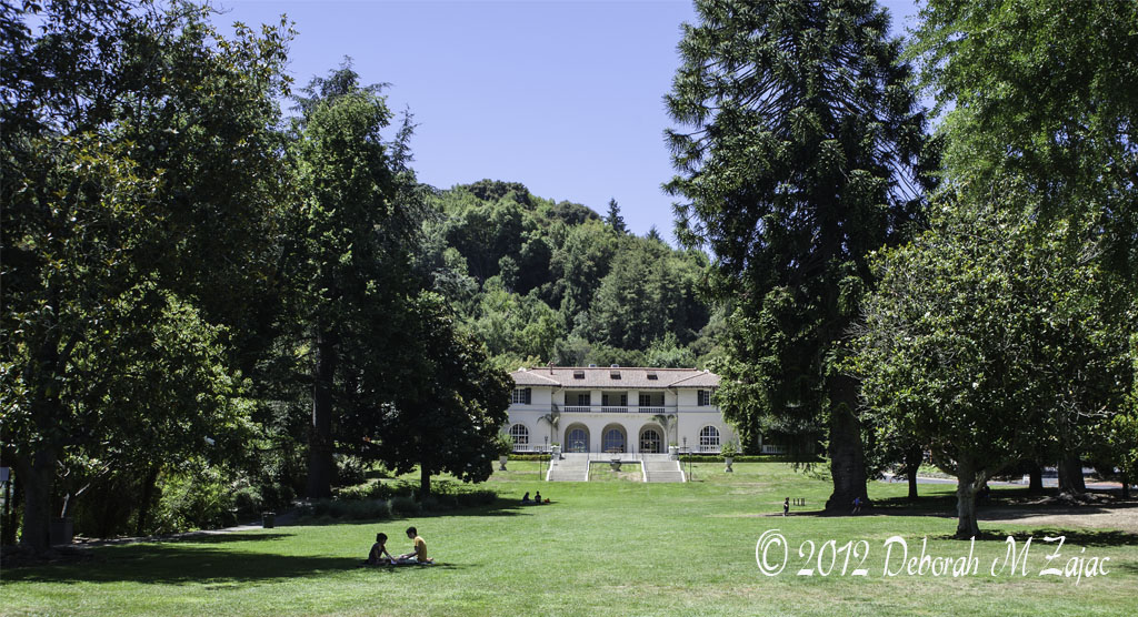 Villa Montalvo from the great lawn