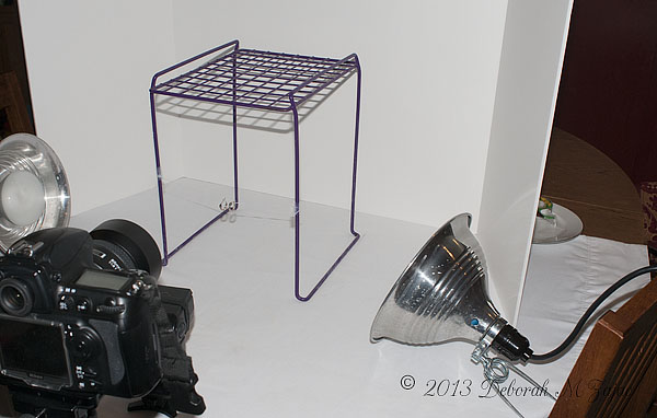 Camera and light set up for Jewelry Shoot