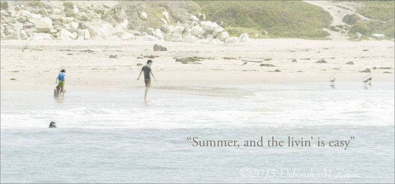 "Summer, and the livin is easy"