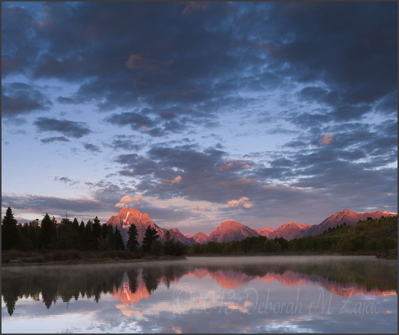 Sunrise Oxbow Bend and Mt. Moran