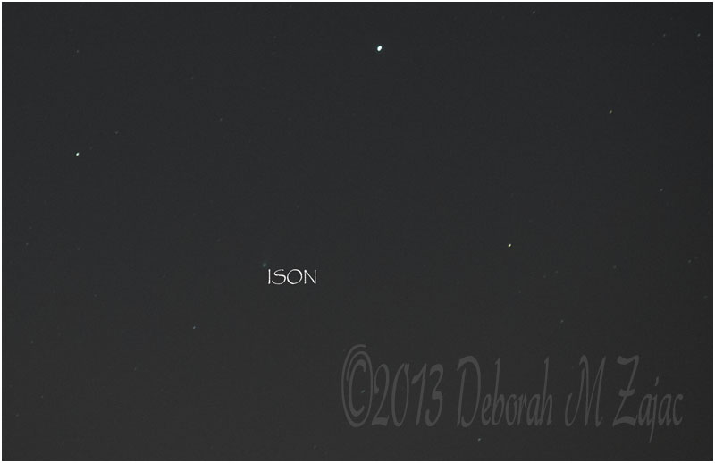 Comet ISON Novemeber 18, 2013