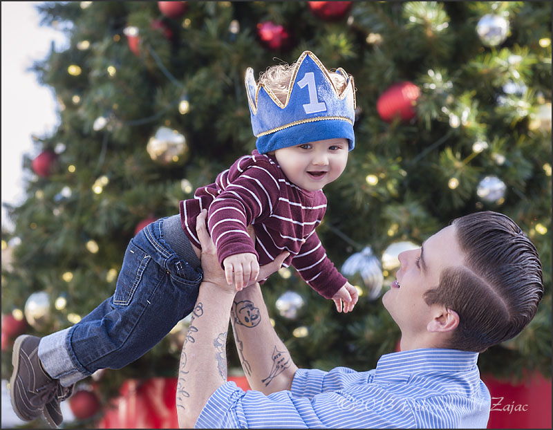 Jaxon and Daddy on his 1st Birthday