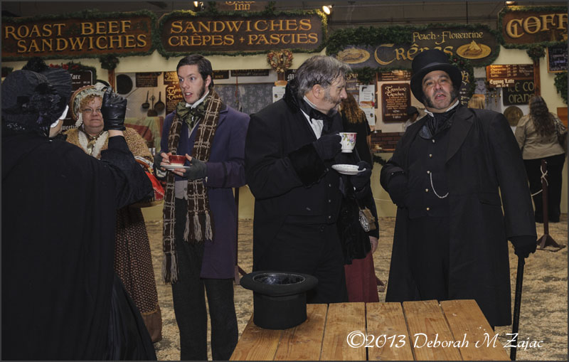 Ebenezer Scrooge and Gentleman