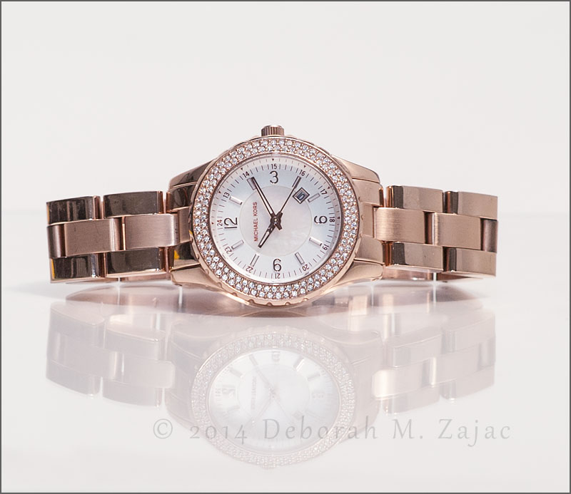 "Madison" Rose Gold Watch by Michael Kors
