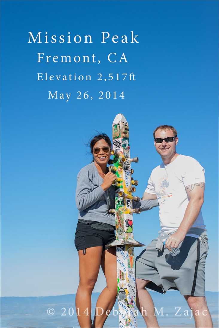 Big Baby Boy and Catherine at Mission Peak