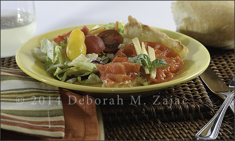 P52 23 of 52 Rustic Tarte a la Tomate