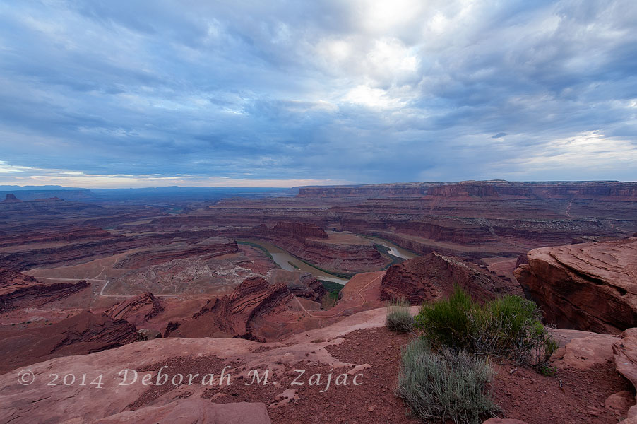 Sunset Deadhorse Point Canyonlands State Park, Utah