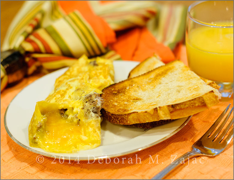 Beef and Cheese Omelette