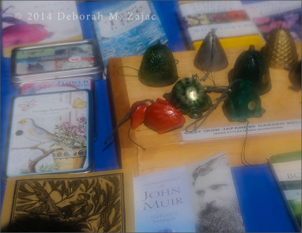 Japanese Cast Iron Garden Bells and Books