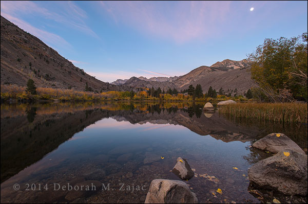 Moonset over Intake Lake 2
