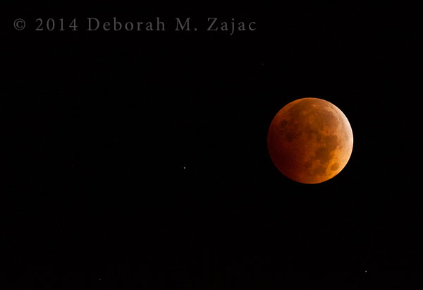 Totality Lunar Eclipse October 8, 2014