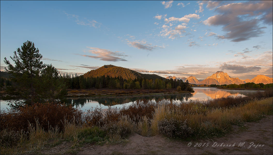 Mount Moran and Snake River Daybreak