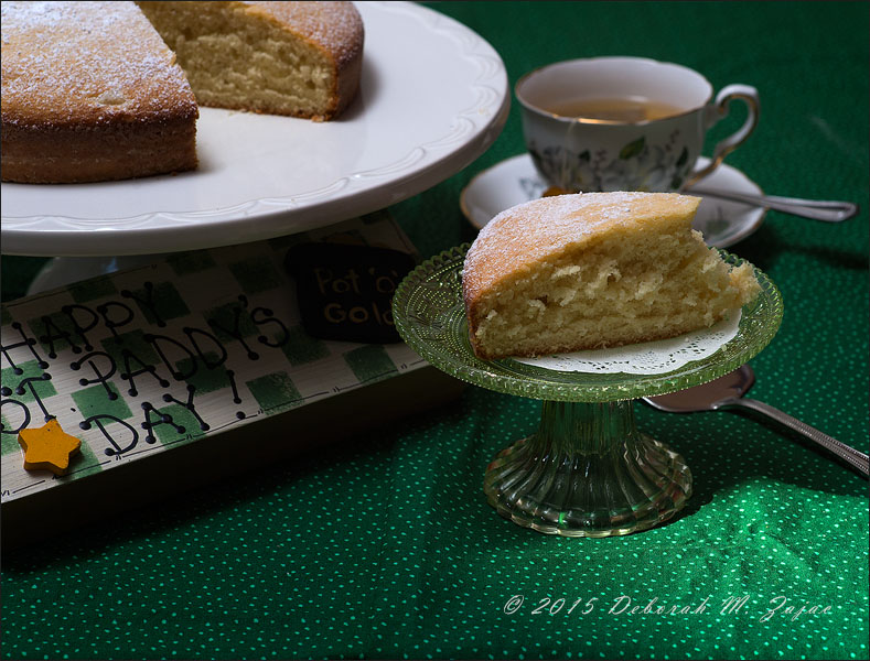 Irish Tea Cake and Tea