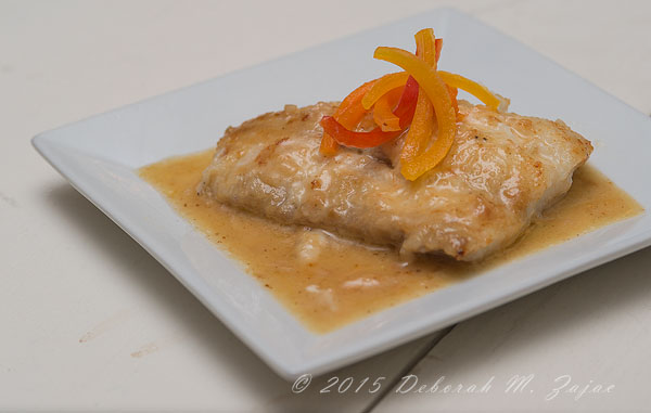 P52 10 of 52 Pacific Red Snapper in Lemon, Butter, Wine Sauce