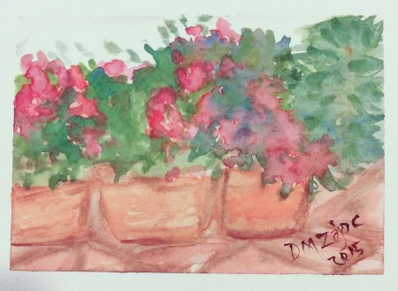 Impatiens II Watercolor