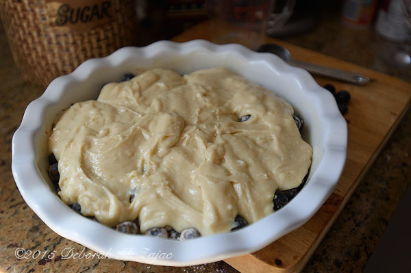 Ready to Bake Blueberry Cobbler