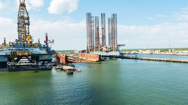 Dry Dock Pelican Island Galveston TX