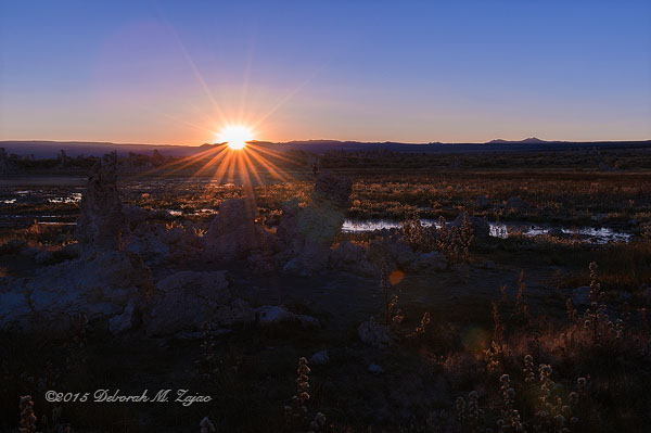 Daybreak over Mono Lake on a Fall Morning