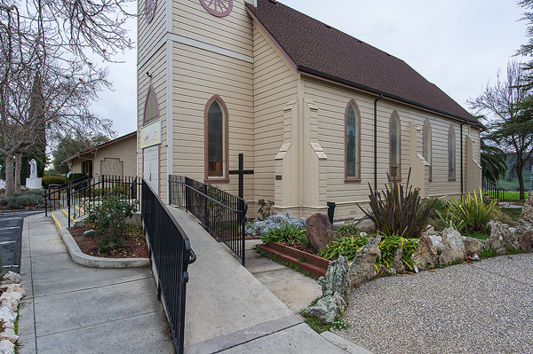 Immaculate Conception CC Side Garden