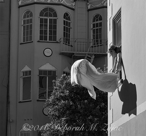 Shaking out the bedding