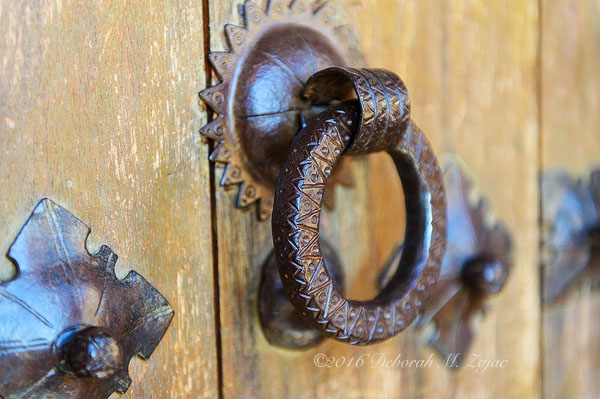 Hearst Castle Guest Room Door detail-Photography