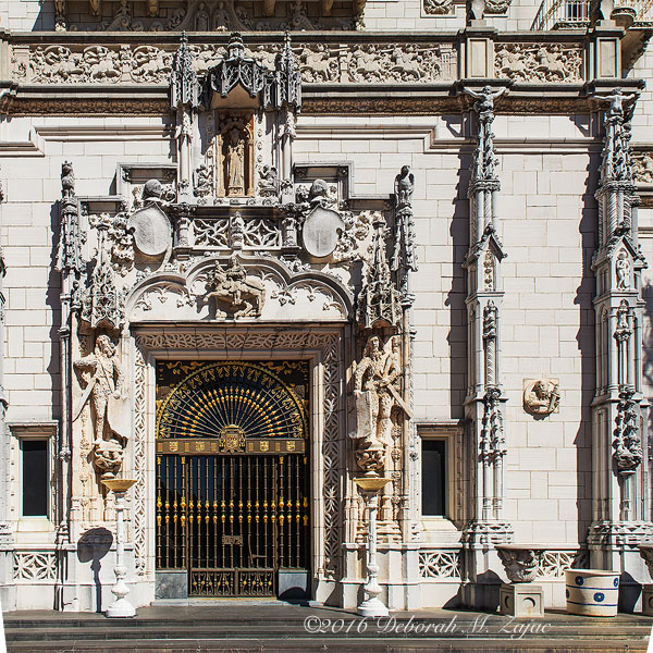 Hearst Castle Front Door-Photography