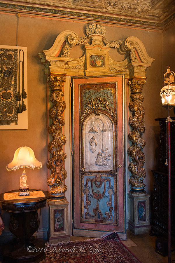 Hearst Castle Guest Bedroom Door