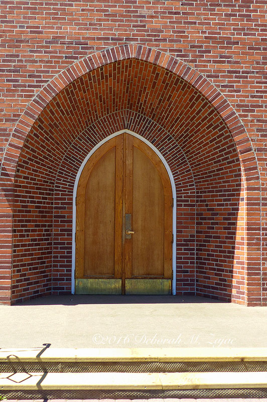 Door to Trinity Lutheran Church