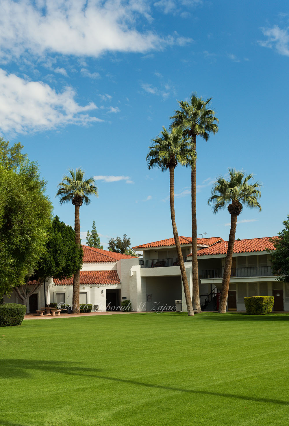 Classroom Wing and Grass area Inner Courtyard