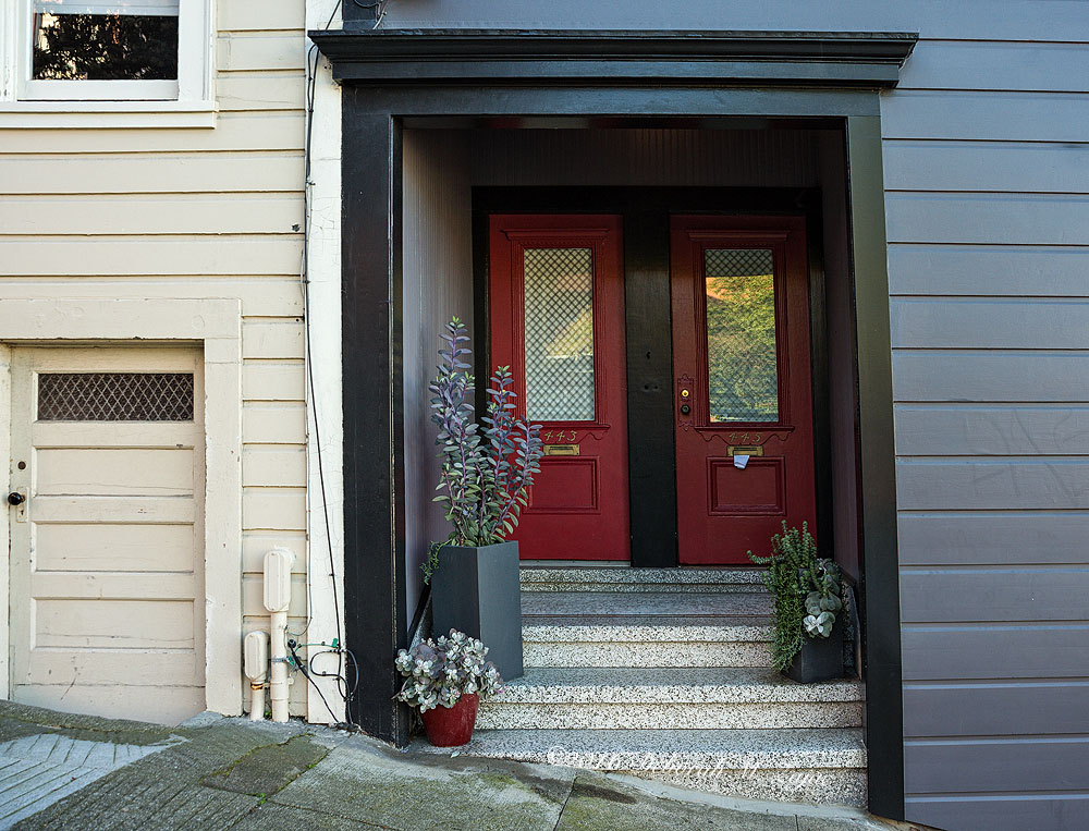 N°443 &amp; 445 Red Doors