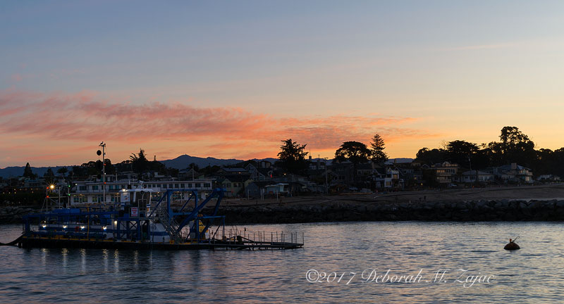 Harbor Channel Santa Cruz Dawn