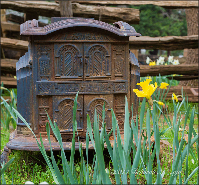 Vintage Wood Stove Doors