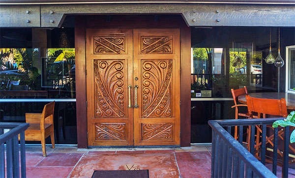 Vintana Grill Entry Doors