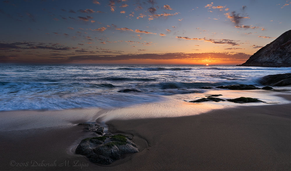 Gray Whale Cove Sunset