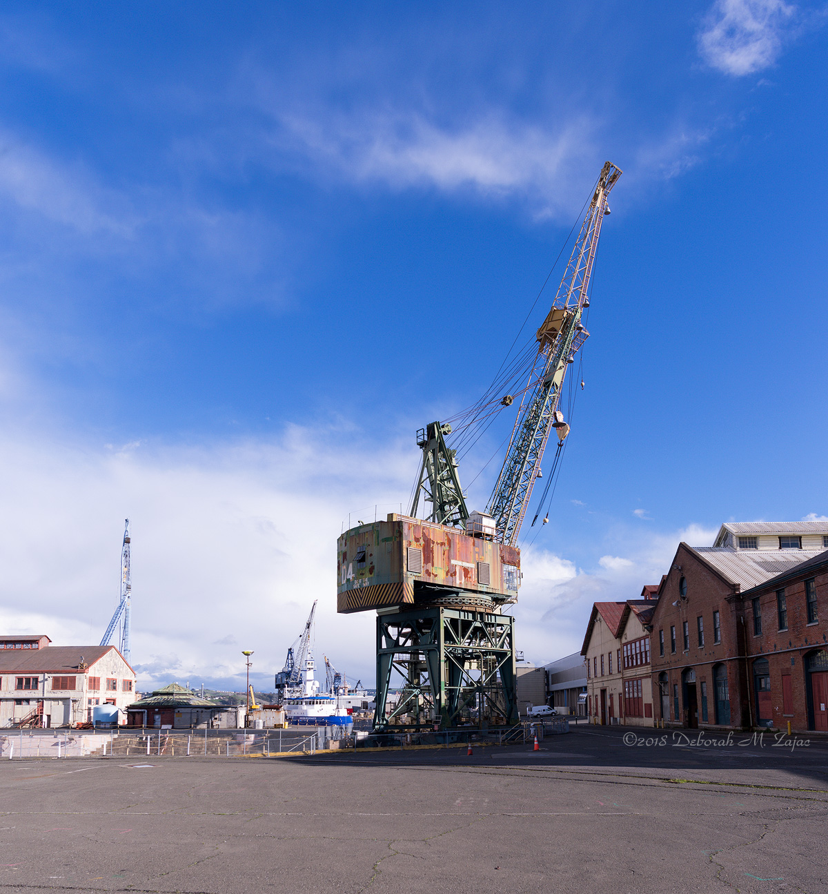 At-At like Crane at the Dry Dock