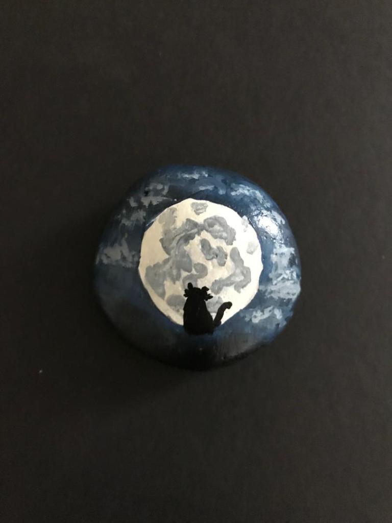 Cat and the Moon