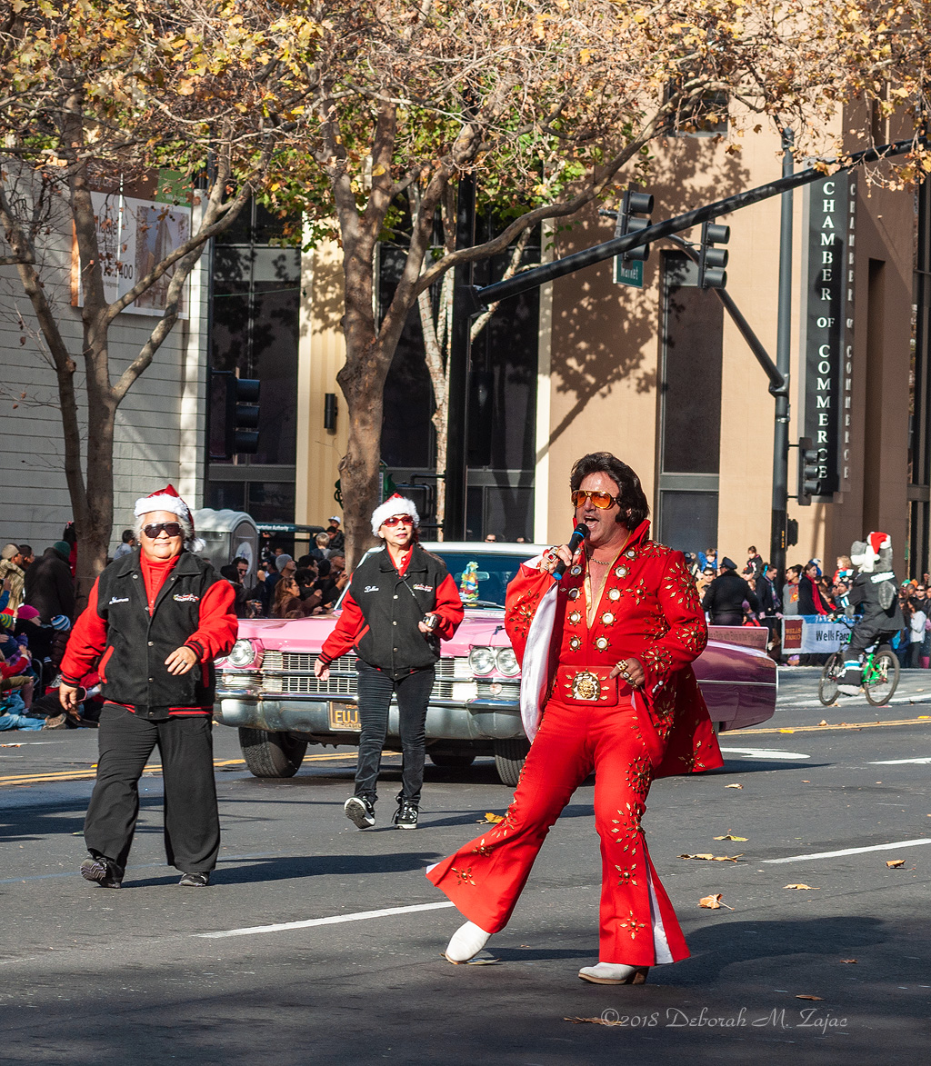 Elvis Christmas Parade Downtown San Jose CA 2010