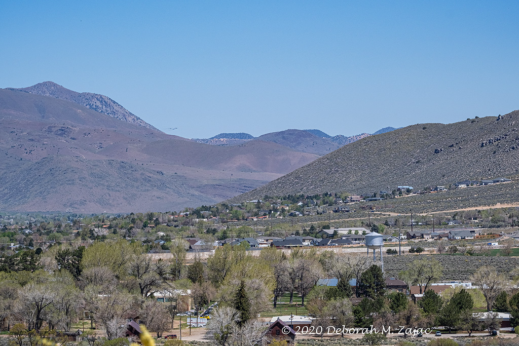 3 C-130's Fly Coming into Carson Valley