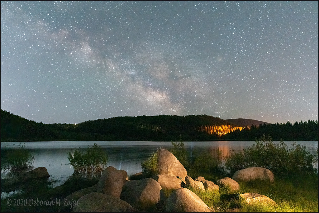 Milky Way over Spooner Lake